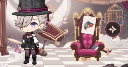 Genshin Impact Lyney Web Event - Black Cat Location