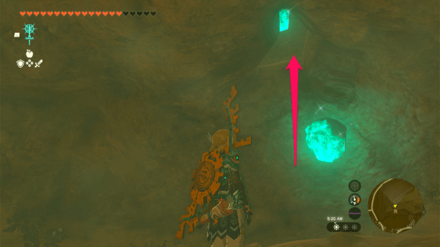 TOTK - Mount Nabooru South Cave Bubbulfrog Location