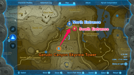 TOTK - Koukot Plateau Cave Route