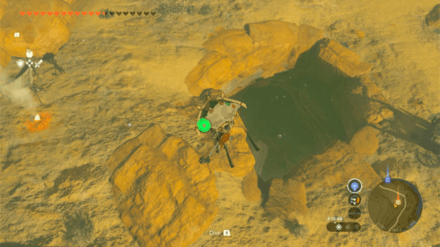 TOTK - Koukot Plateau Cave South Entrance