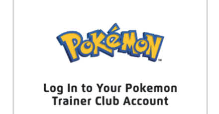 Pokemon UNITE - Log In to Your Trainer Club Account