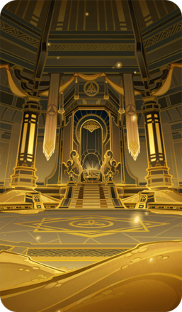 Genshin - Golden House Card