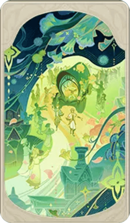 Genshin - Joyous Celebration Card