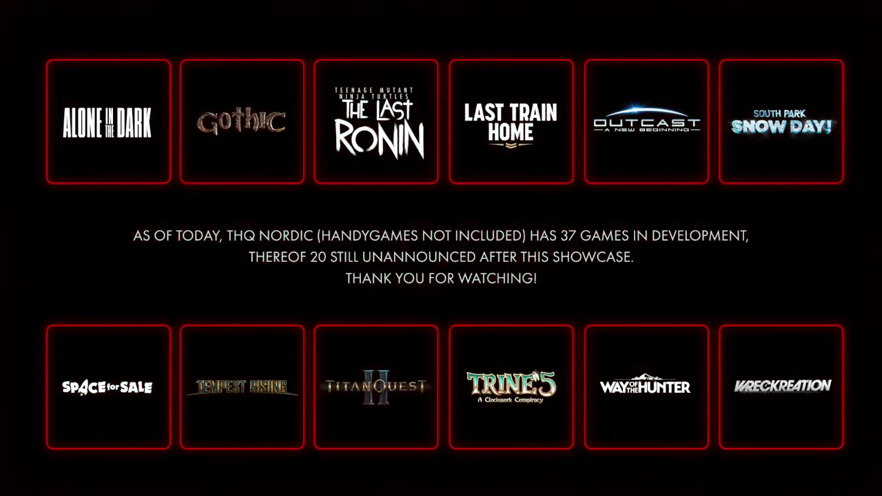 THQ Nordic&rsquo;s Digital Showcase 2023: Alone in the Dark, South Park 