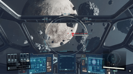 Starfield - Space Flight and Combat UI