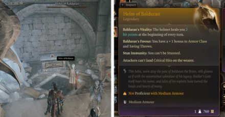Baldurs Gate 3 - Helm of Balduran