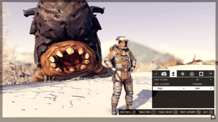Starfield - Photo Mode Settings