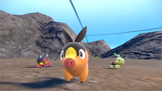 Pokemon Scarlet and Violet SV - Litten Tepig Turtwig