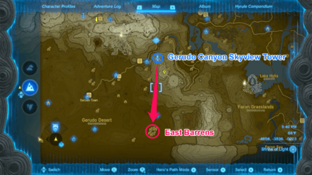 TOTK - Ancient Altar Ruins Route