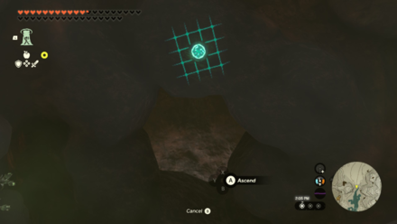 Zelda TotK Lake Darman Monster Den Bubbulfrog