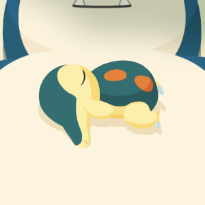 Pokemon Sleep - Atop-Belly Sleep