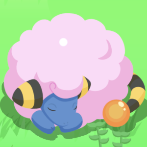 Shiny Mareep 1 - Fluffy Sleep