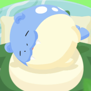 Pokemon Sleep - Atop-Belly Sleep
