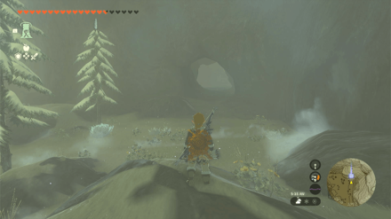 TOTK - Pikida Stonegrove Northwest Cave North Entrance