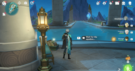 Genshin - Romaritime Harbor Aquebus Waiting