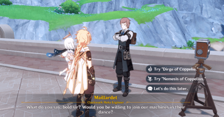 Genshin - Speak with Maillardet to Determine the Arkhe