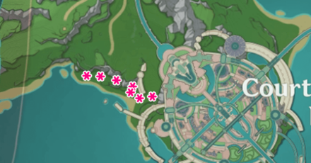 Genshin - Marcotte Best Location to Farm