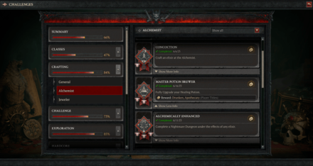 Diablo 4 - Master Potion Brewer Challenge