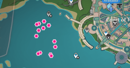 Genshin - Beryl Conch Best Locations to Farm