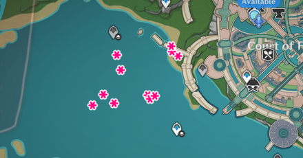 Genshin - Romaritime Flower Best Locations to Farm