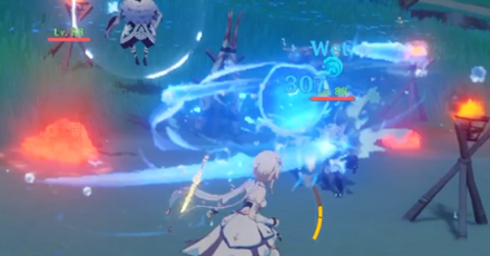 Genshin - Hydro Traveler Elemental Burst