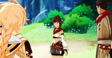 Genshin Impact A Brush of Seafoam and Crimson Walkthrough - Chase away the Eremites