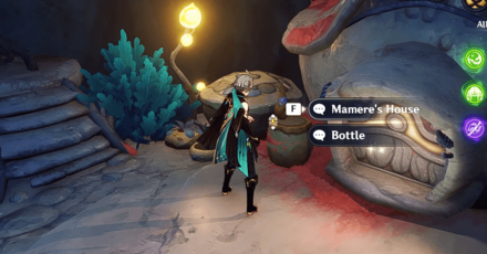 Genshin Impact A Brush of Seafoam and Crimson Walkthrough - Walk Around