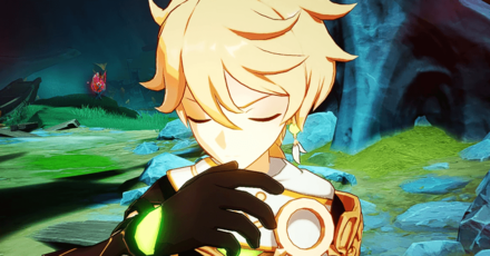 Genshin Impact A Brush of Seafoam and Crimson Walkthrough - Use the Prisms to Resonate with the Ore