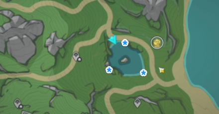 Genshin Impact - Water Volume Detection Crystal Locations