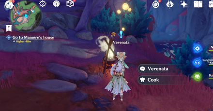 Genshin - Hey, This Isn’t Pumpkin Soup - Talk to Verenata at the Merusea Village