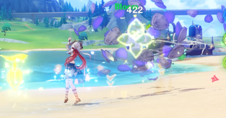 Genshin - Hey, This Isn’t Pumpkin Soup - Defeat a series of enemies