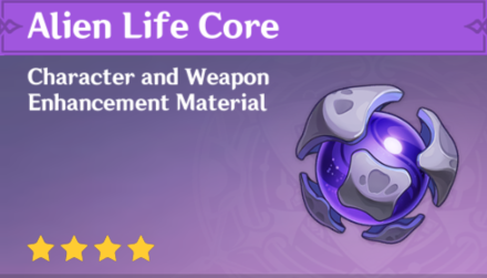 Genshin Impact - How to Get Alien Life Core and Effects