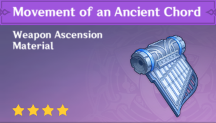Genshin Impact - How to Get Movement of an Ancient Chord and Effects