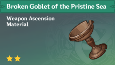 Genshin Impact - How to Get Broken Goblet of the Pristine Sea and Effects