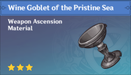Genshin Impact - How to Get Wine Goblet of the Pristine Sea and Effects