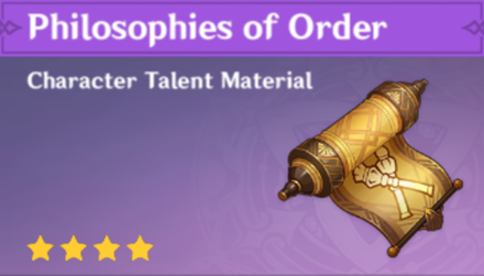 Genshin Impact - How to Get Philosophies of Order and Effects