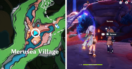 Genshin Impact A Gradient of Dreams and Ochre Walkthrough - Collect Strange parts - 1