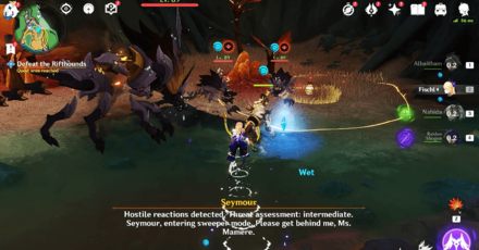 Genshin Impact A Gradient of Dreams and Ochre Walkthrough - Head to the designated location