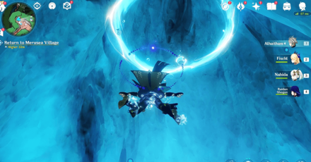 Genshin Impact A Gradient of Dreams and Ochre Walkthrough - Return to Merusea Village