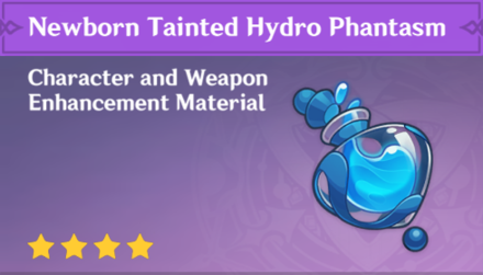Genshin Impact - How to Get Newborn Tainted Hydro Phantasm and Effects