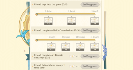 Genshin - How to Play - Complete the event missions
