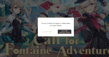 Genshin - How to Play - Sign in