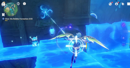 Genshin - crystal mechanism to second Bubble Formation