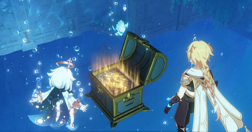 Genshin - Obtain the Treasure