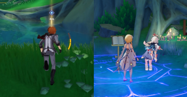 Genshin - Book of Esoteric Revelations - Go to the place where the book is hidden