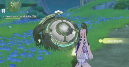 Genshin Impact - Truly Mouthwatering Quest Guide - Investigate the Broken Machine