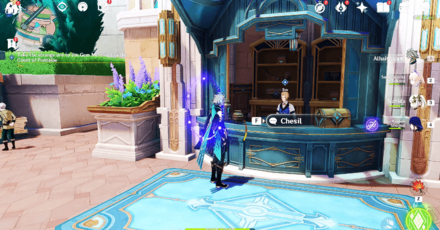 Genshin Impact Strange Stone Chronicle Walkthrough - Take the Strange Ore to the Gem Merchant in the Court of Fontaine