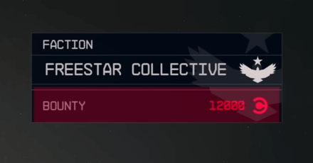 Starfield - Faction Bounty