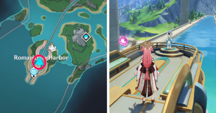 Genshin Impact - Fontaine Aquabus Guide - Clementine Line Location