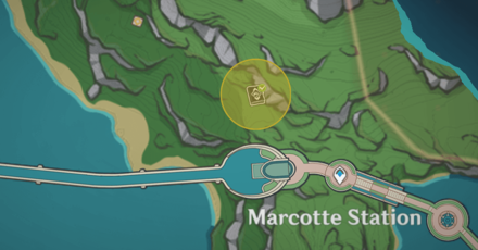 Genshin - Marcotte-rich Area Location